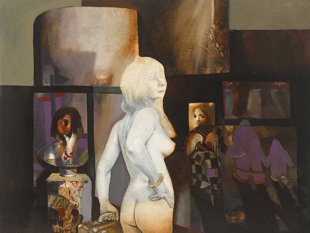 LOT'S WIFE STUDY, 1980 by John Shinnors sold for �8,000 at Whyte's Auctions