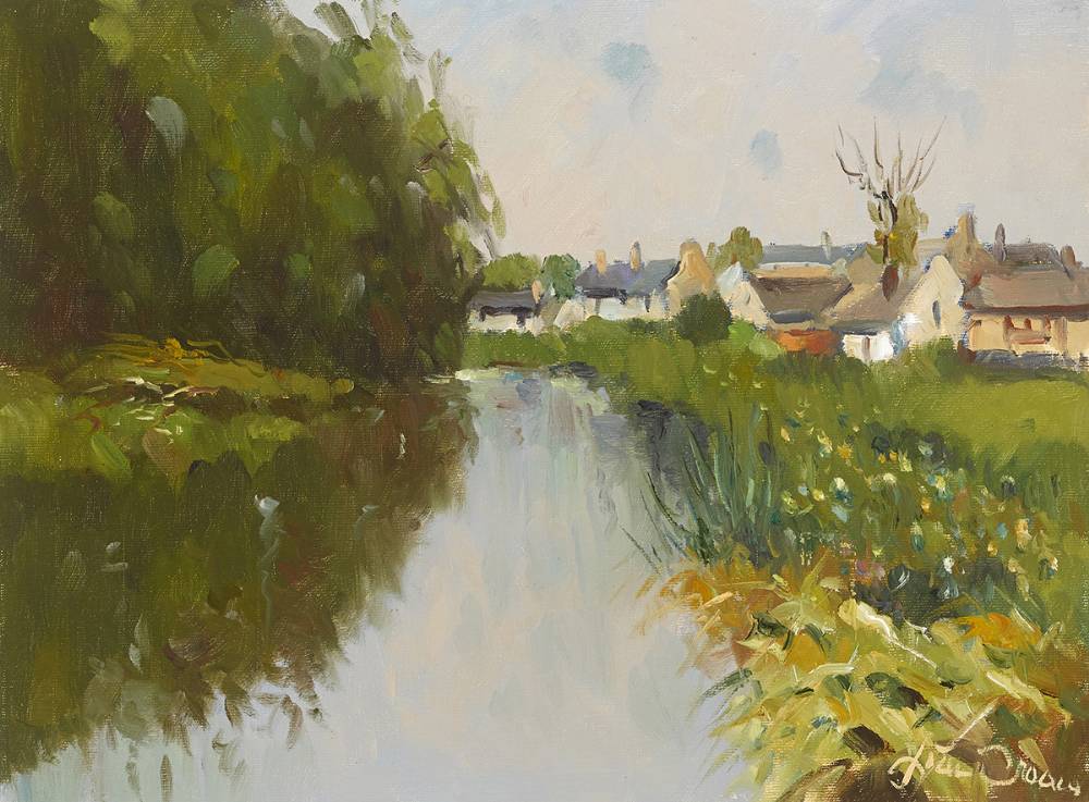 BY THE NORE RIVER by Liam Treacy (1934-2004) at Whyte's Auctions