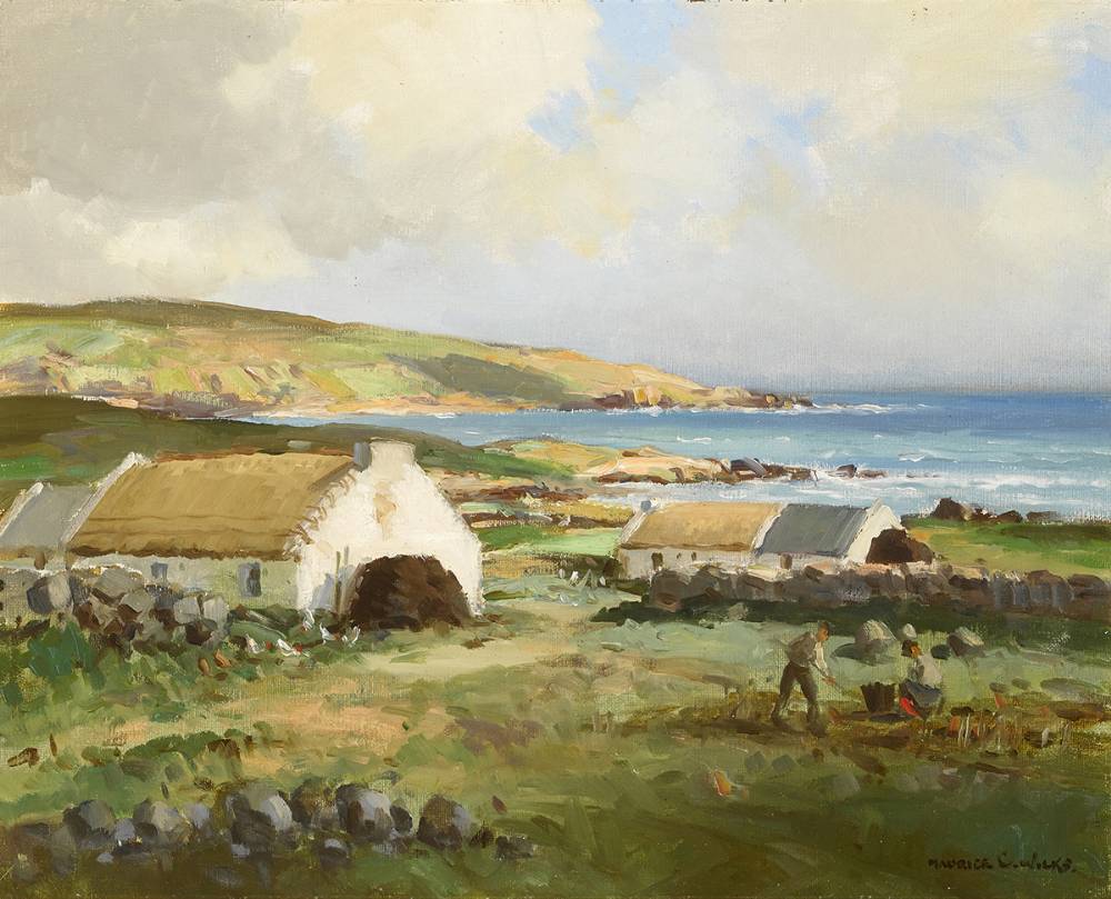 ON THE ROSS'S COAST, COUNTY DONEGAL by Maurice Canning Wilks RUA ARHA (1910-1984) RUA ARHA (1910-1984) at Whyte's Auctions