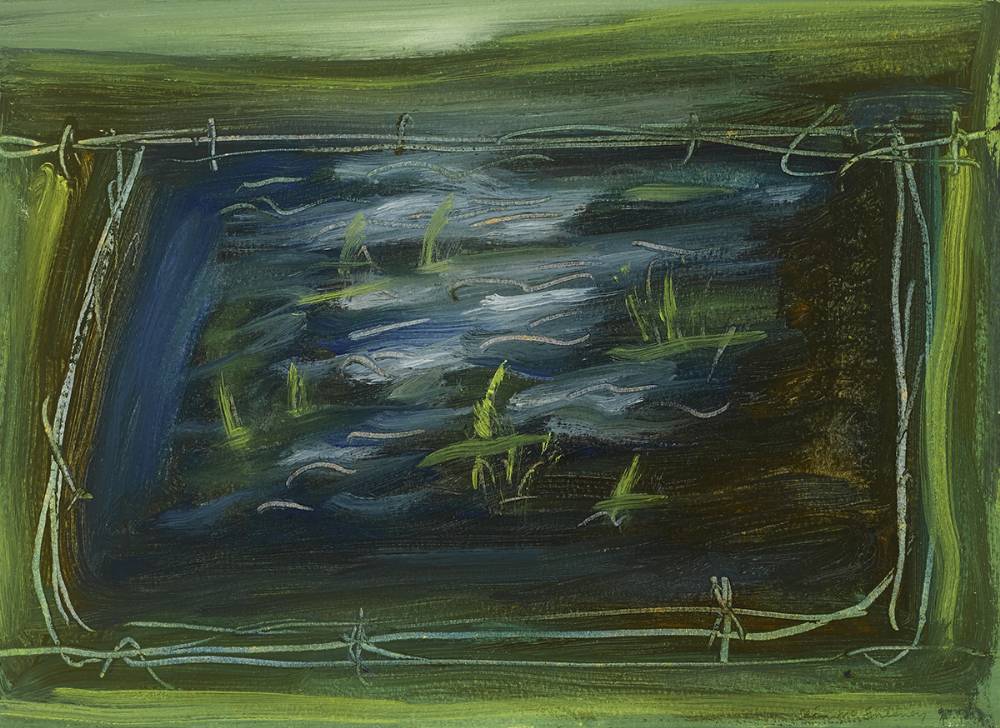 BOGLAND, 1995 by Seán McSweeney HRHA (1935-2018) HRHA (1935-2018) at Whyte's Auctions
