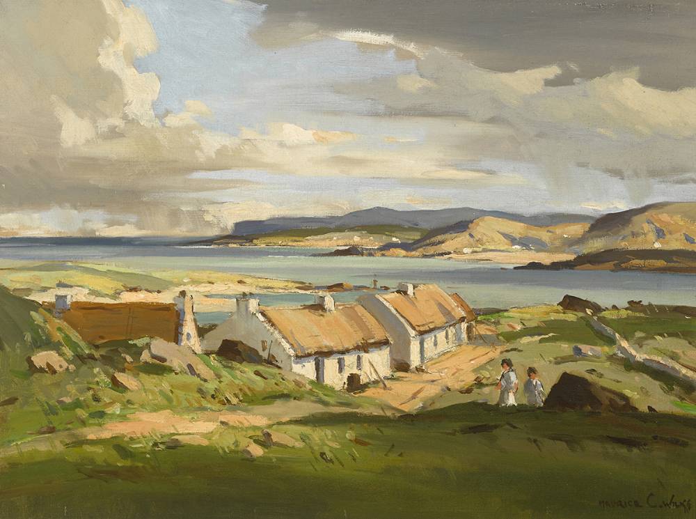 ON MULROY BAY, COUNTY DONEGAL by Maurice Canning Wilks RUA ARHA (1910-1984) at Whyte's Auctions