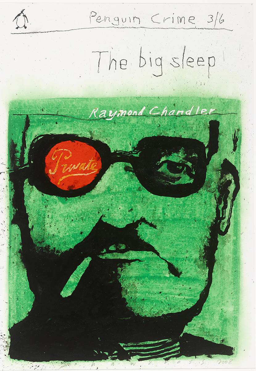 RAYMOND CHANDLER, THE BIG SLEEP, 2008 by Neil Shawcross MBE RHA HRUA (b.1940) at Whyte's Auctions