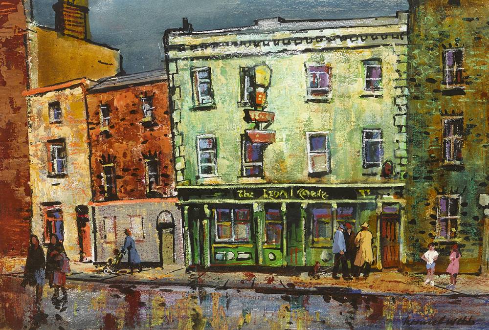 THE LEGAL EAGLE, CHANCERY PLACE, DUBLIN by Kenneth Webb RWA FRSA RUA (b.1927) at Whyte's Auctions