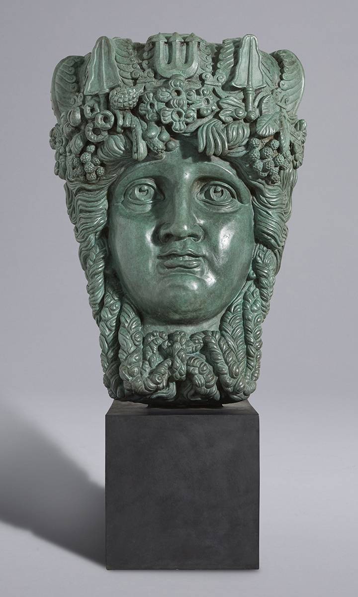 MASK OF THE LIFFEY by Rory Breslin sold for �14,000 at Whyte's Auctions