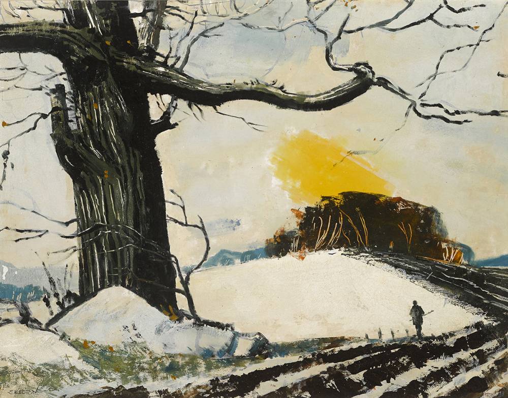 WINTER SCENE by John Skelton (1923-2009) at Whyte's Auctions