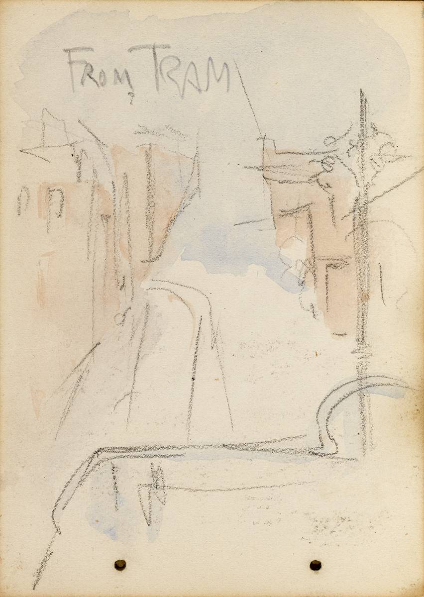 FROM TRAM, 1899 by Jack Butler Yeats RHA (1871-1957) at Whyte's Auctions