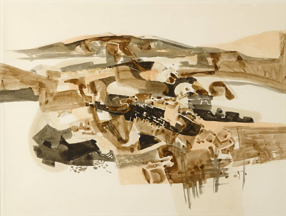 CONNEMARA, AUTUMN, 1968 by George Campbell RHA (1917-1979) RHA (1917-1979) at Whyte's Auctions