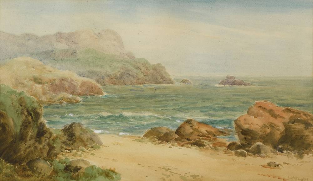 DOAGH BAY, ROSAPENNA DISTRICT, COUNTY DONEGAL by Alexander Williams RHA (1846-1930) at Whyte's Auctions