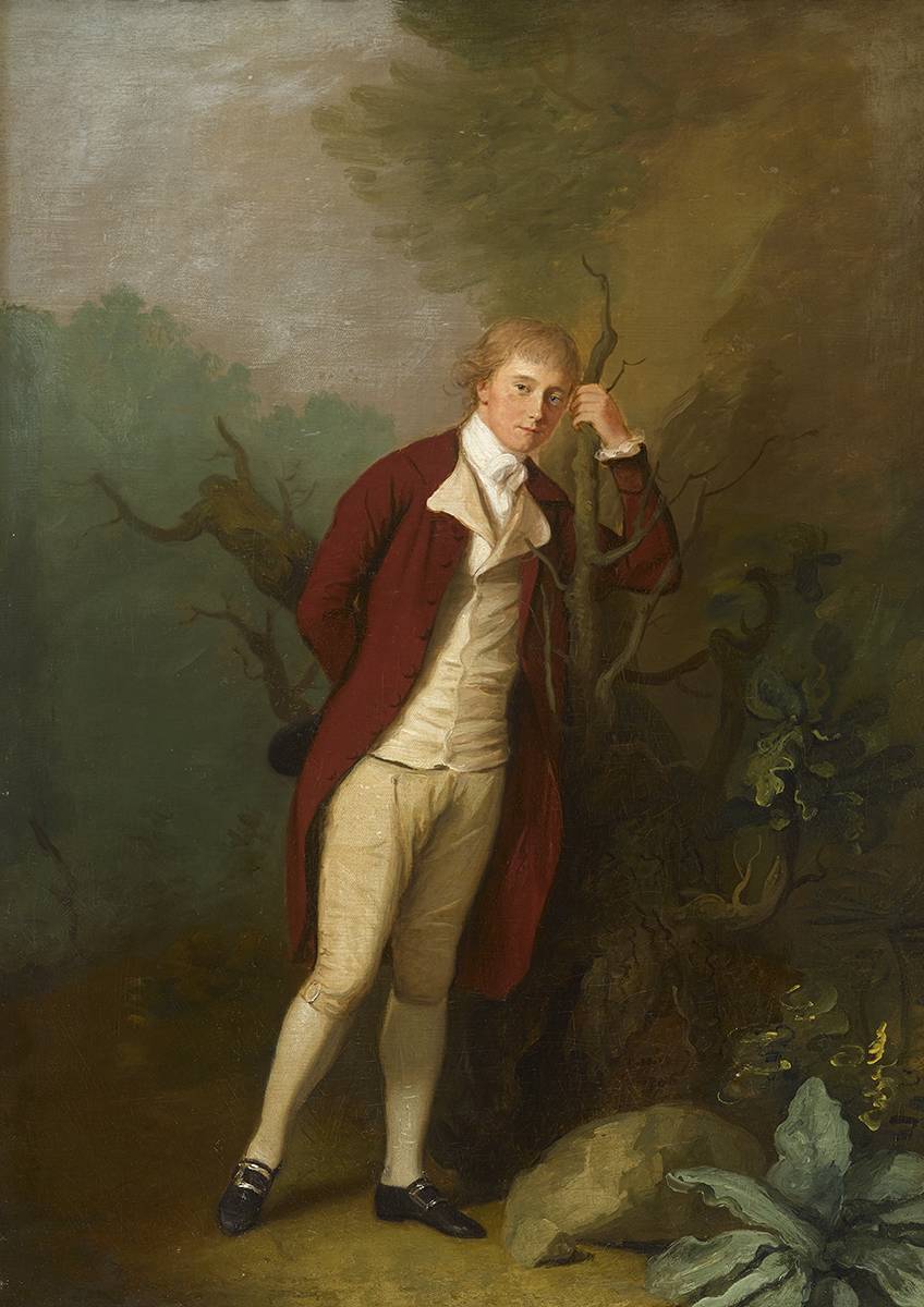 PORTRAIT OF A YOUNG MAN, 1786 by Thomas Hickey (1741-1824) at Whyte's Auctions