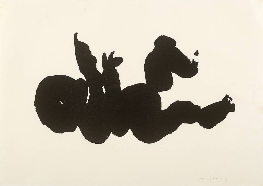 THE TÁIN. THE INFANT CÚCHULAINN, 1969 by Louis le Brocquy HRHA (1916-2012) HRHA (1916-2012) at Whyte's Auctions