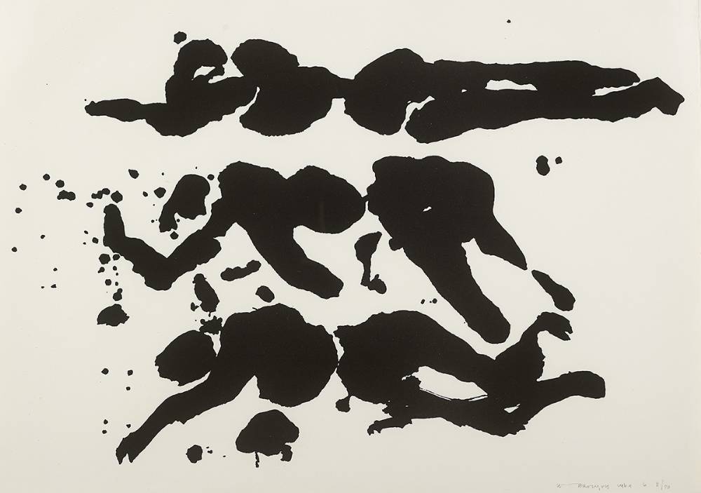 THE T�IN. SLAIN MEN, 1969 by Louis le Brocquy HRHA (1916-2012) at Whyte's Auctions