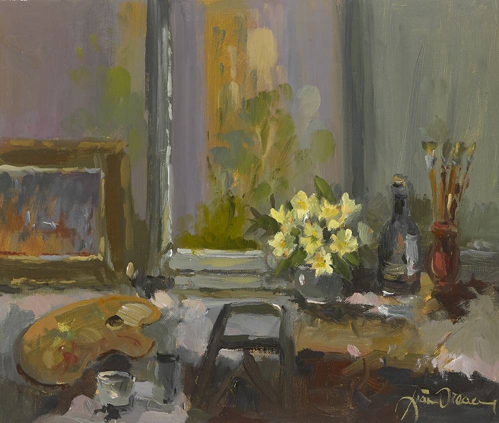 ARTIST'S STUDIO by Liam Treacy (1934-2004) at Whyte's Auctions