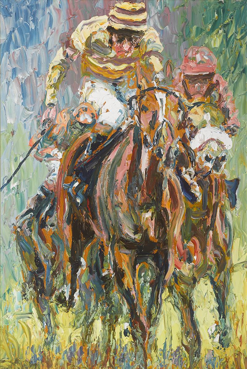 HORSE RACE by Liam O'Neill sold for �7,000 at Whyte's Auctions