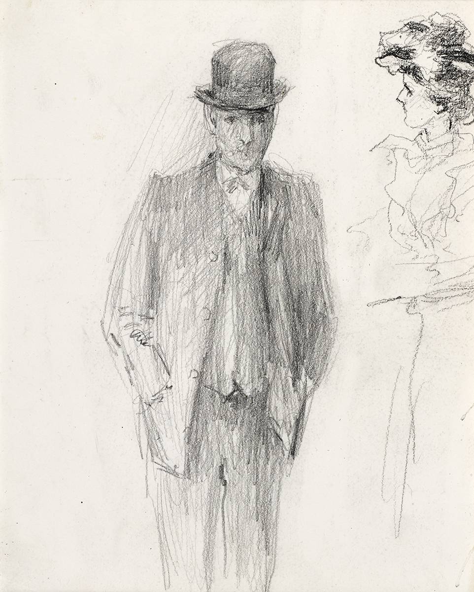 PORTRAIT OF A GENTLEMAN by John Butler Yeats RHA (1839-1922) at Whyte's Auctions