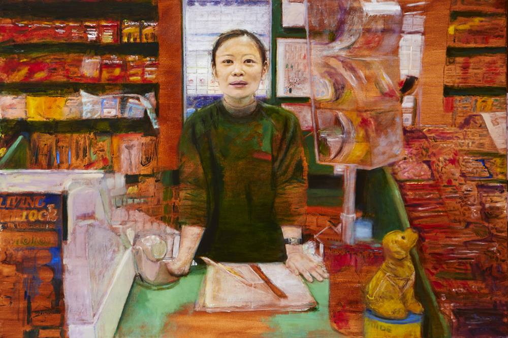 AT THE SPAR - TONG, 2004-06 by Margaret Corcoran (b.1963) at Whyte's Auctions