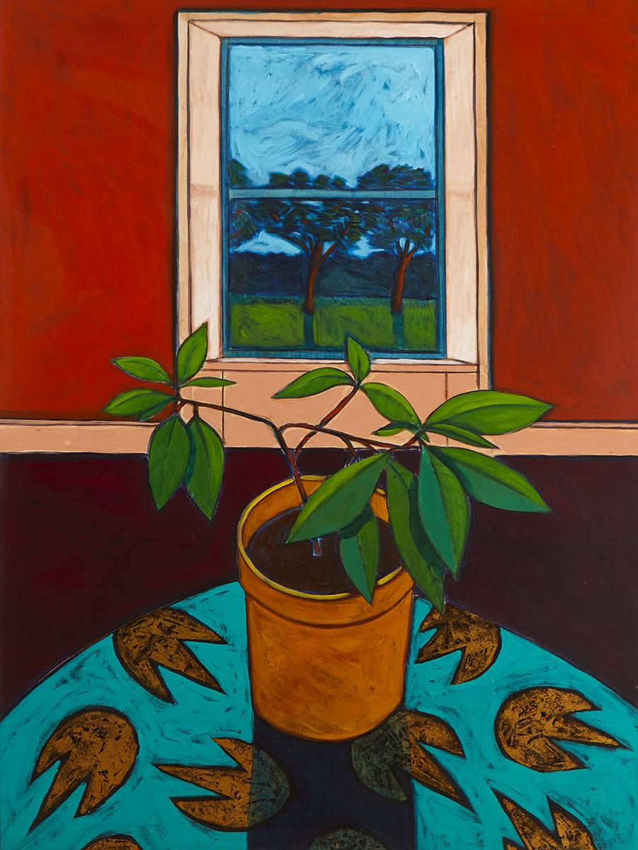 VIEW THROUGH A WINDOW by Graham Knuttel (b.1954) at Whyte's Auctions