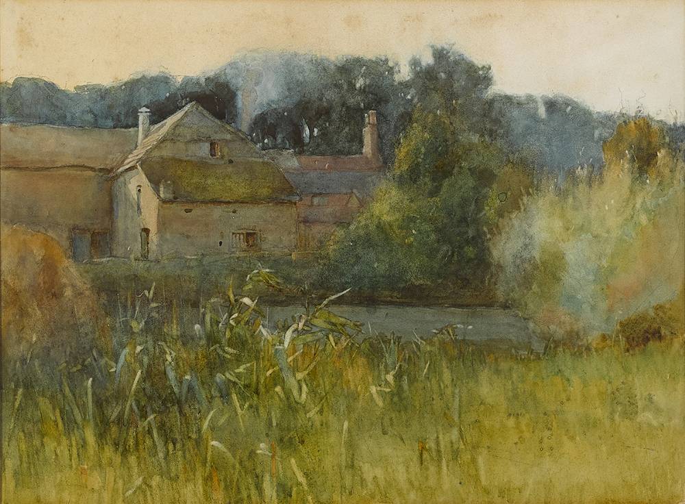 REAR OF KILMURRAY HOUSE, COUNTY KILKENNY by Mildred Anne Butler RWS (1858-1941) at Whyte's Auctions