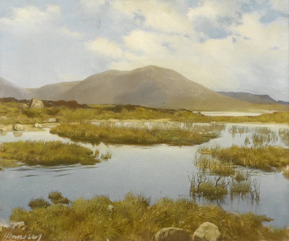 CONNEMARA LANDSCAPE by Patrick Hennessy RHA (1915-1980) at Whyte's Auctions