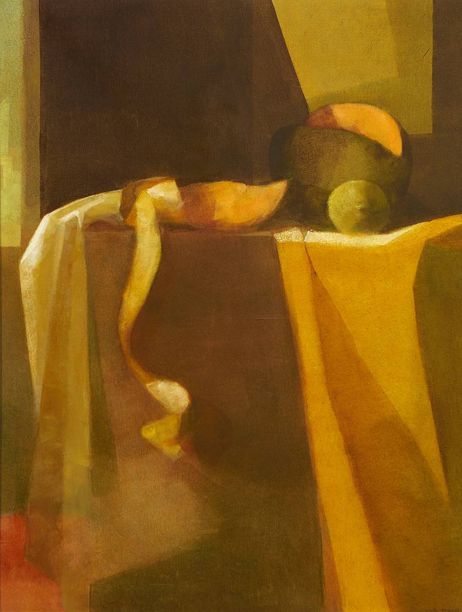 STILL LIFE WITH MELON by Martin Mooney sold for �1,400 at Whyte's Auctions