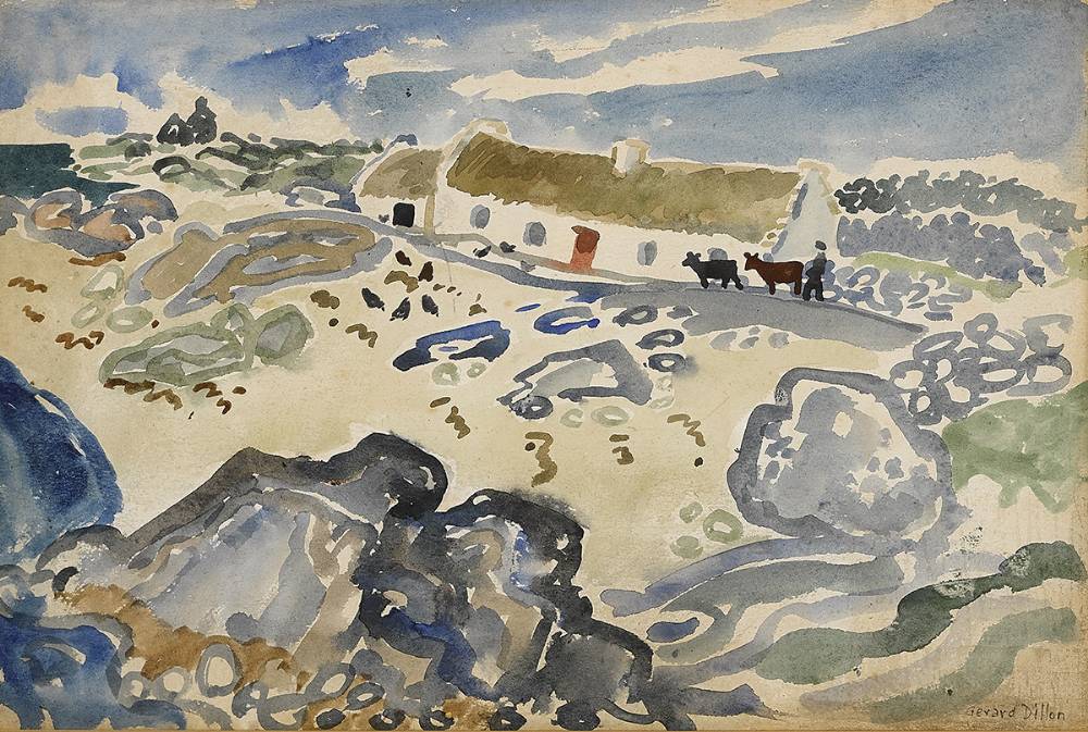 THE LITTLE BAY by Gerard Dillon (1916-1971) (1916-1971) at Whyte's Auctions