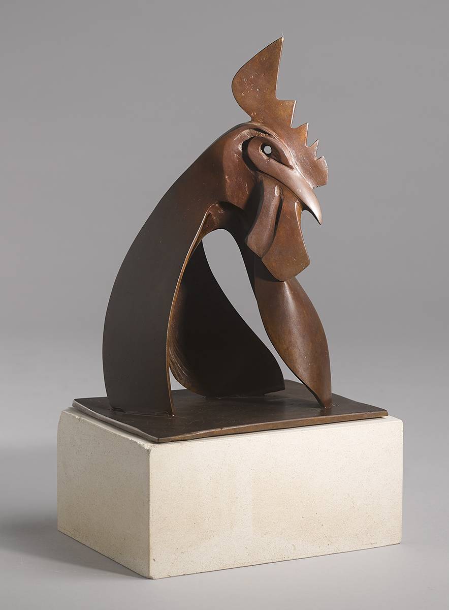 COCKEREL, 1990 by Conor Fallon HRHA (1939-2007) HRHA (1939-2007) at Whyte's Auctions