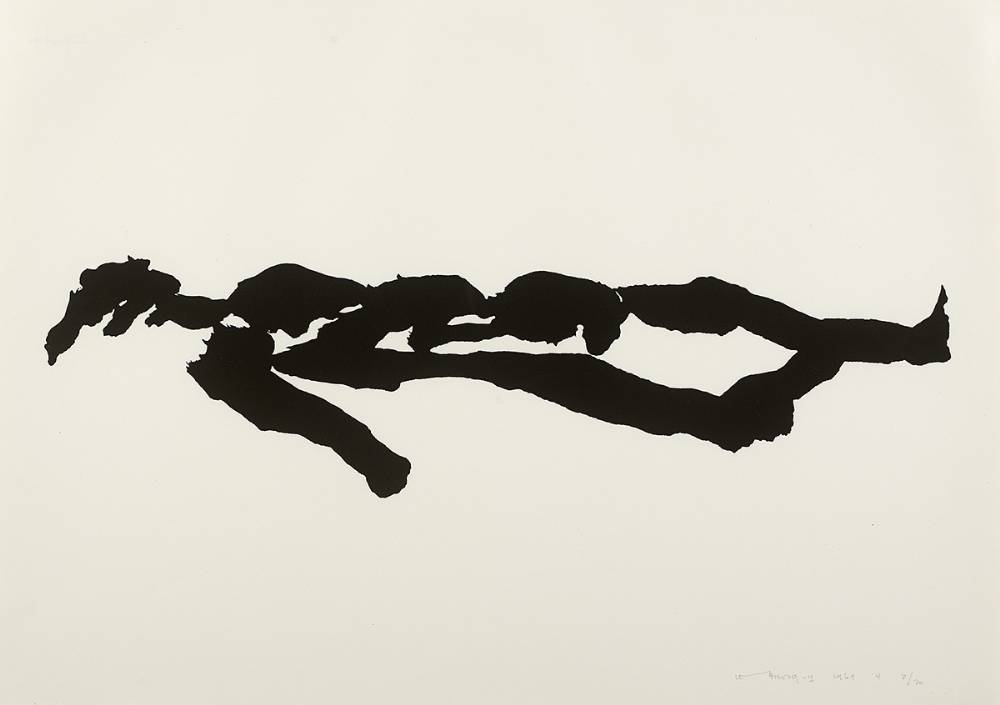 THE TÁIN. FERDIA DEAD, 1969 by Louis le Brocquy HRHA (1916-2012) HRHA (1916-2012) at Whyte's Auctions