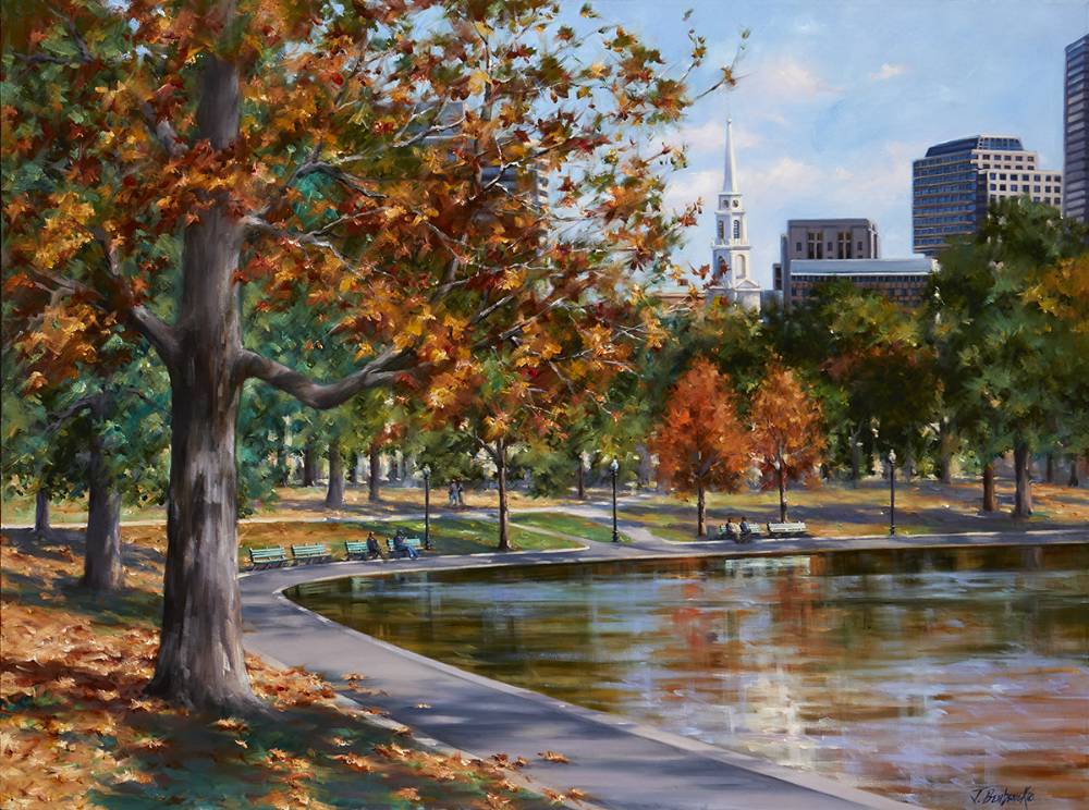 CENTRAL PARK by Joreen Benbenek sold for �1,100 at Whyte's Auctions