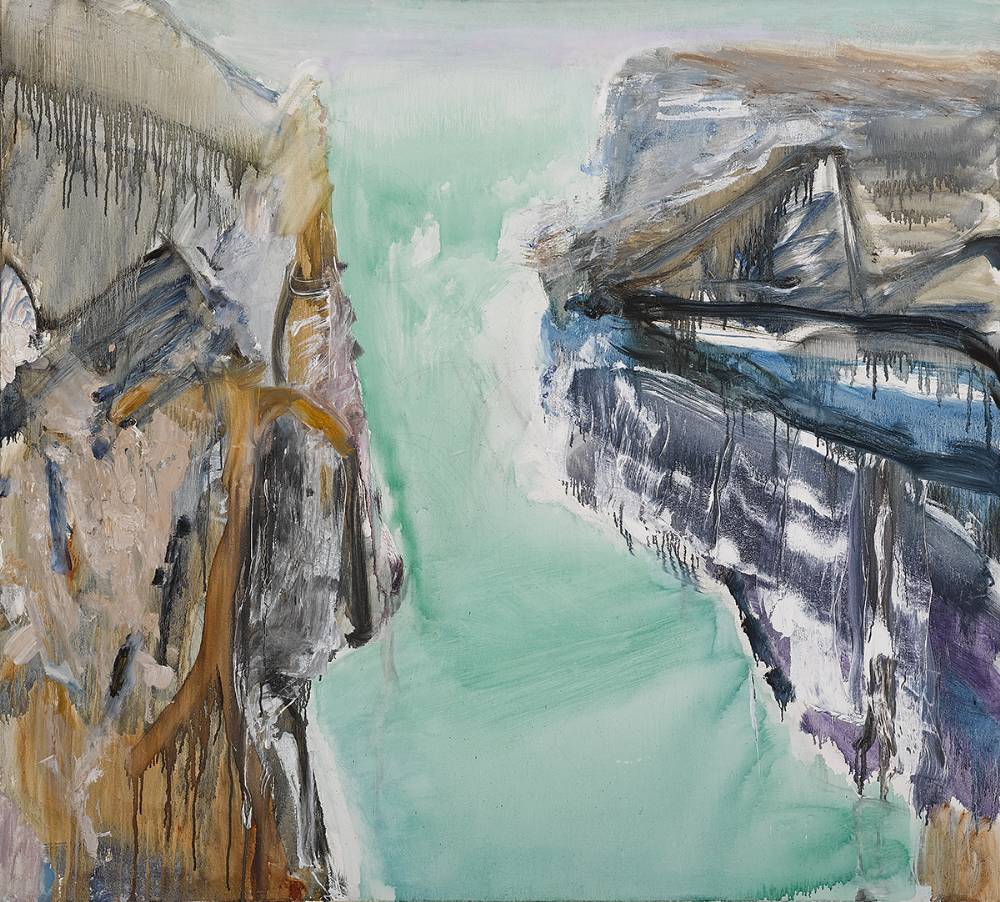 RAKAIA GORGE I, 1988 by Barrie Cooke HRHA (1931-2014) at Whyte's Auctions