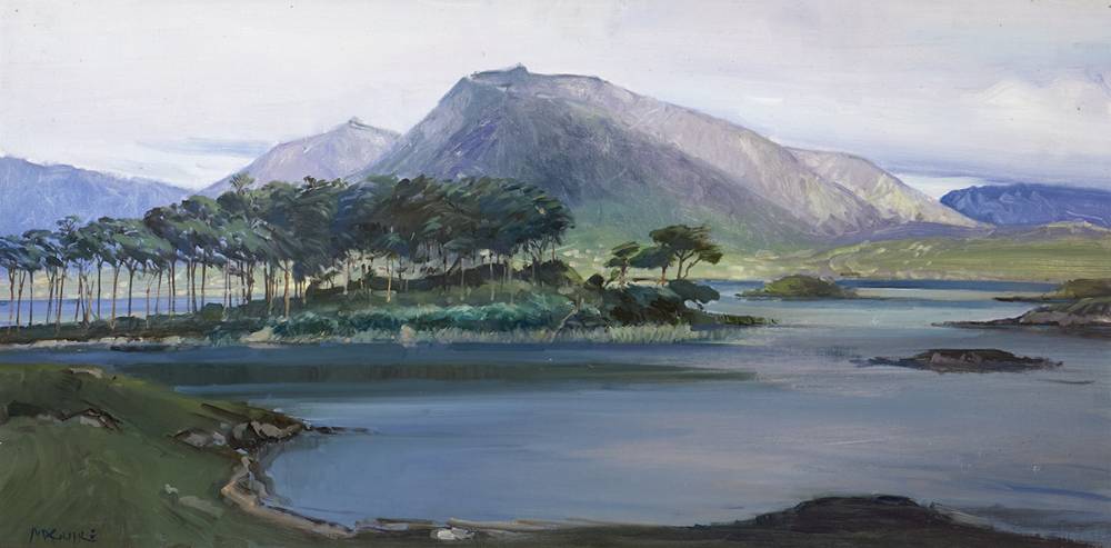 DERRYCLARE, CONNEMARA by Cecil Maguire RHA RUA (1930-2020) at Whyte's Auctions