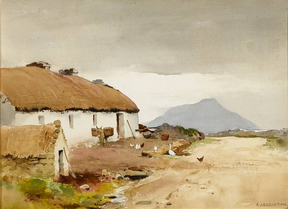 THE ROAD TO ACHILL, COUNTY MAYO by Frank Egginton RCA (1908-1990) RCA (1908-1990) at Whyte's Auctions