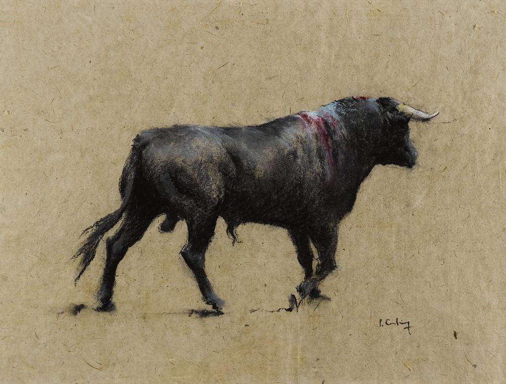 BULL by Peter Curling (b.1955) (b.1955) at Whyte's Auctions