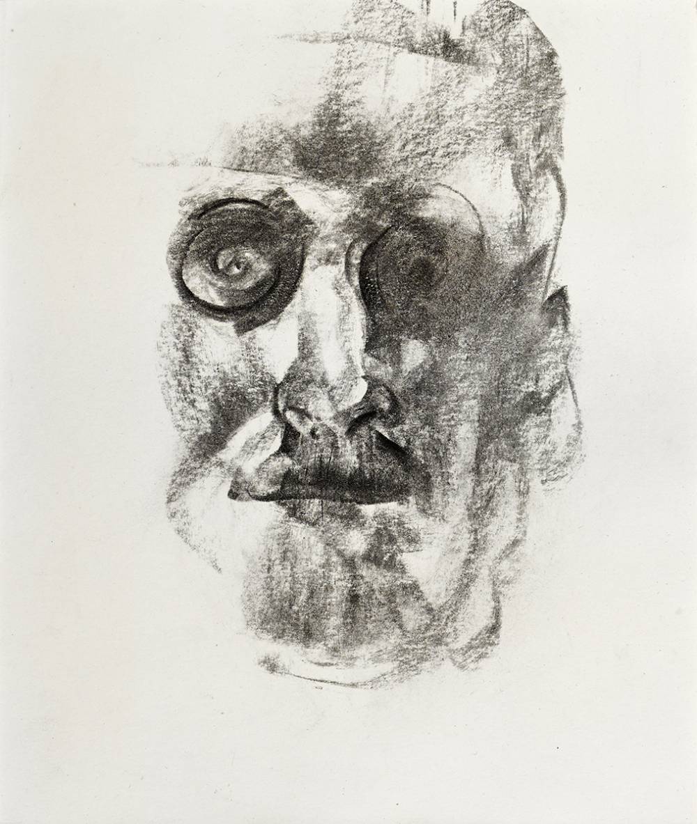 JAMES JOYCE, 1977 by Louis le Brocquy HRHA (1916-2012) HRHA (1916-2012) at Whyte's Auctions