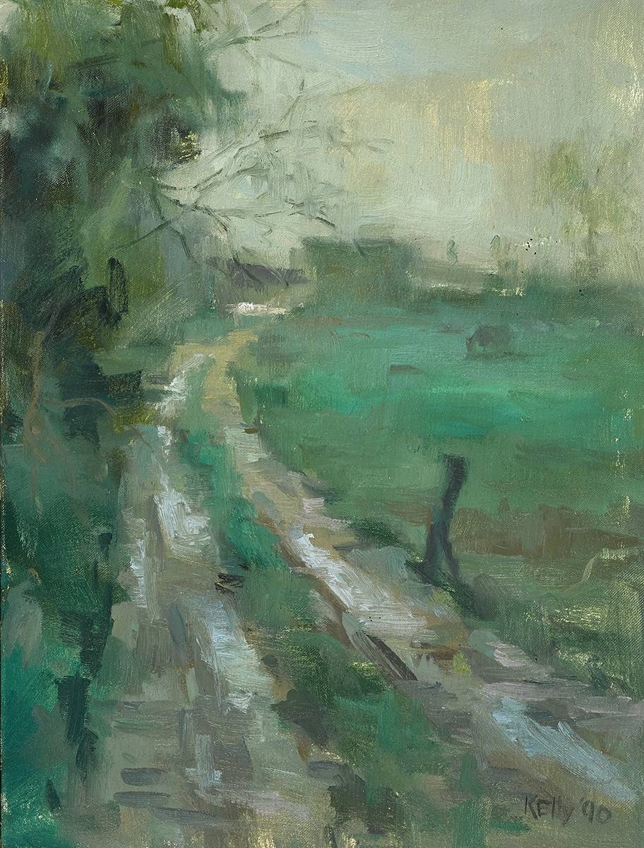 MISTY LANE, 1990 by Paul Kelly sold for �800 at Whyte's Auctions