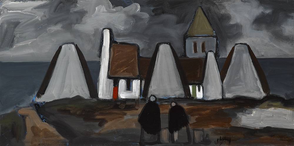 NEIGHBOURS by Markey Robinson (1918-1999) (1918-1999) at Whyte's Auctions