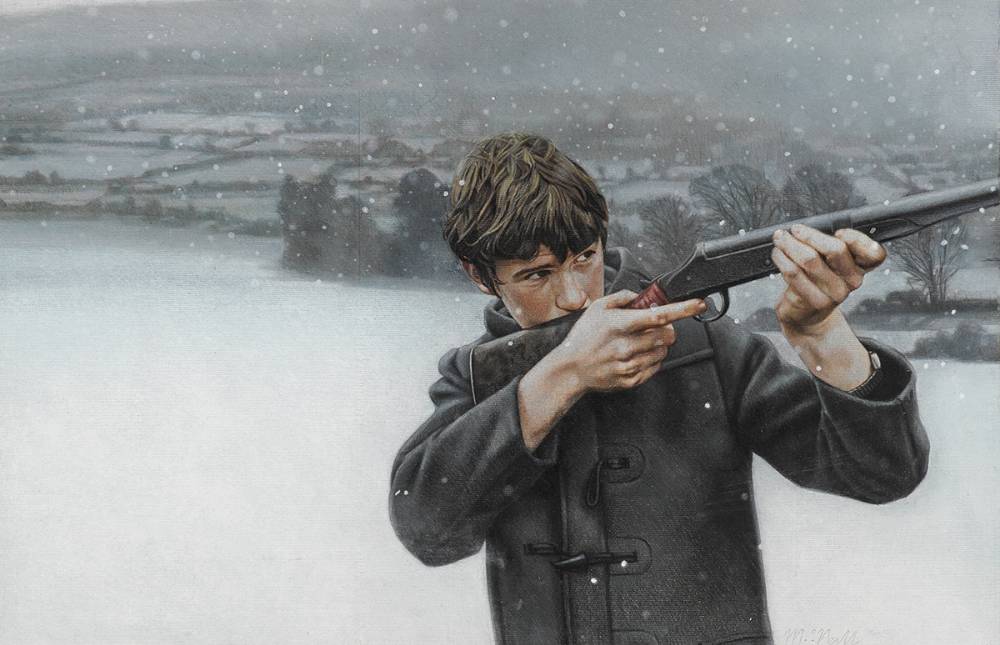THE SNOW SHOOT, c.1986 by Mark O'Neill (b.1963) at Whyte's Auctions