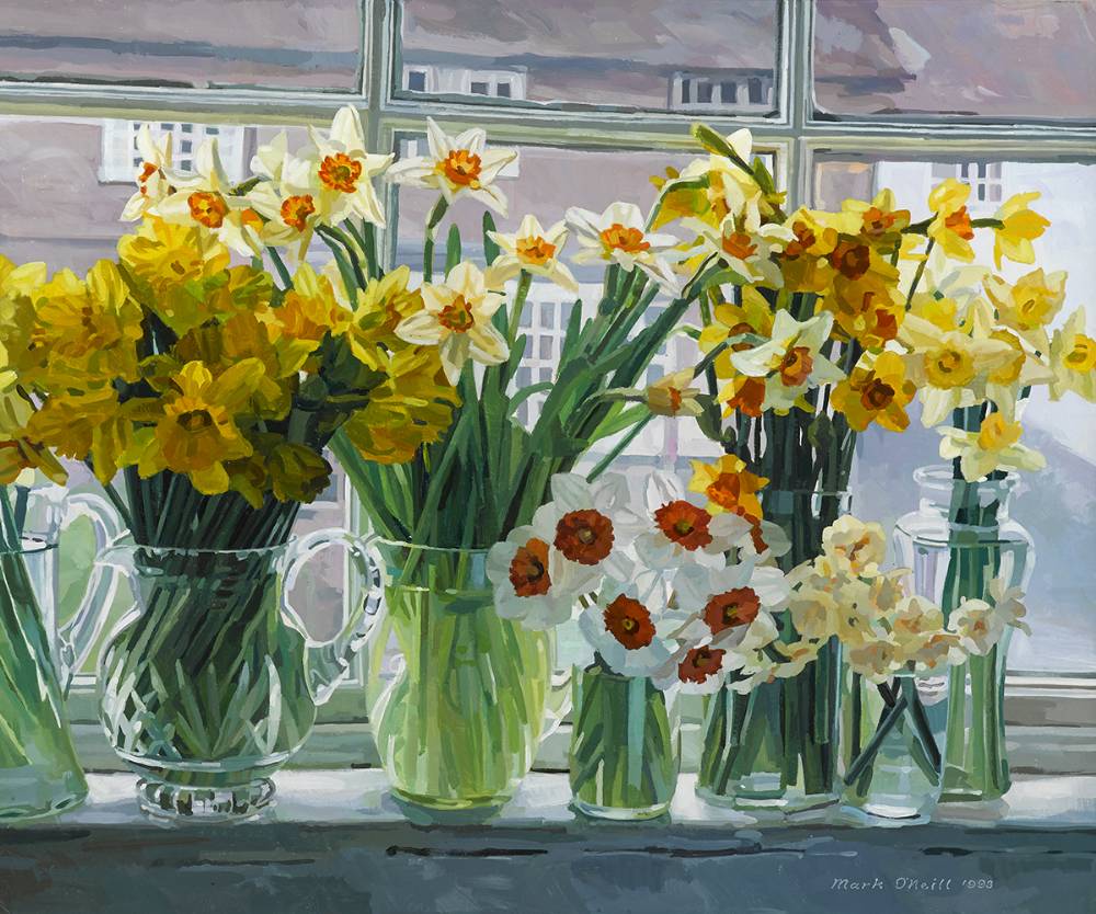 DAFFODILS, 1993 by Mark O'Neill (b.1963) at Whyte's Auctions