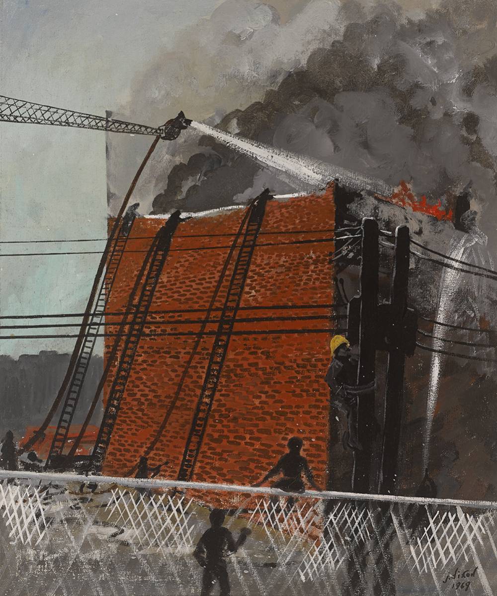 FIREFIGHTERS, 1969 by J. Dixon  at Whyte's Auctions