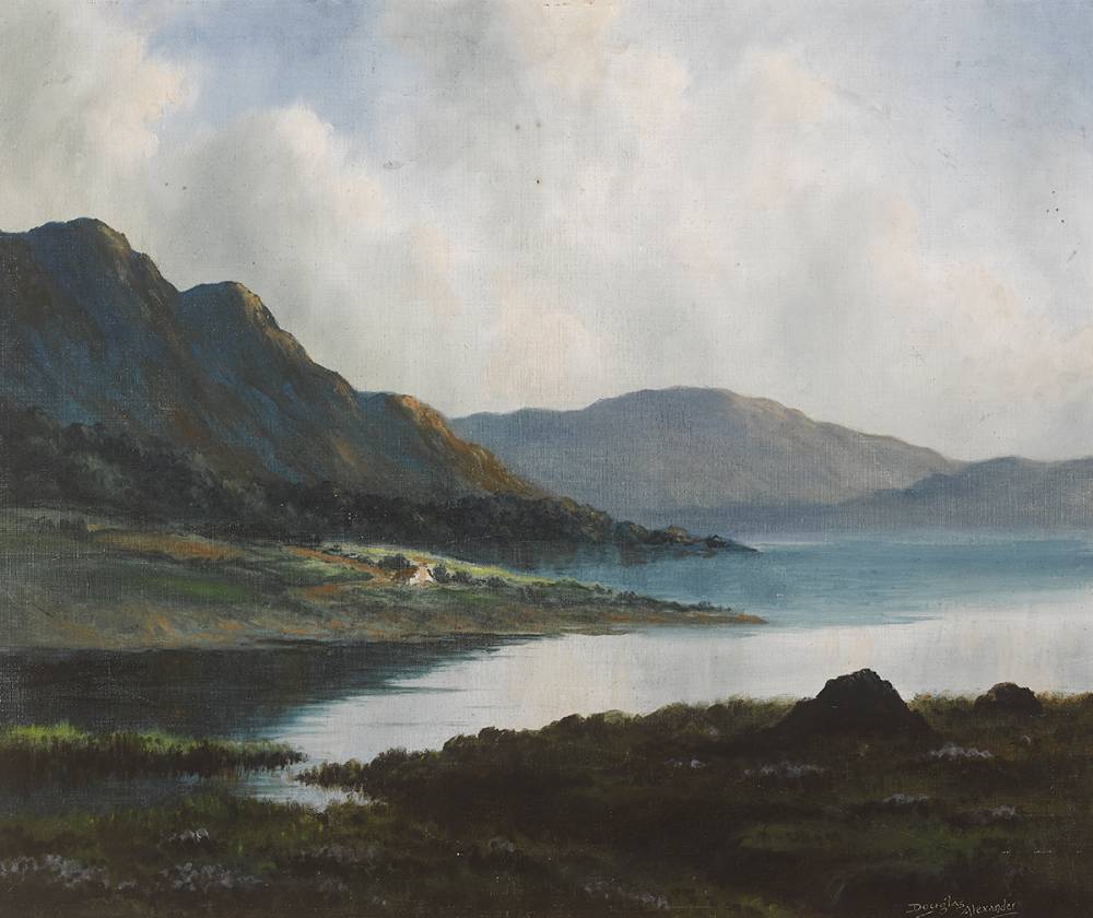 LAKE SCENE, WEST OF IRELAND by Douglas Alexander (1871-1945) (1871-1945) at Whyte's Auctions