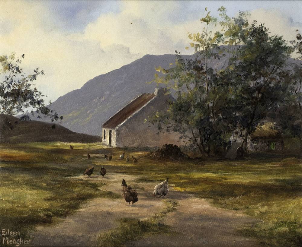 COUNTRY COTTAGE by Eileen Meagher (b.1946) at Whyte's Auctions