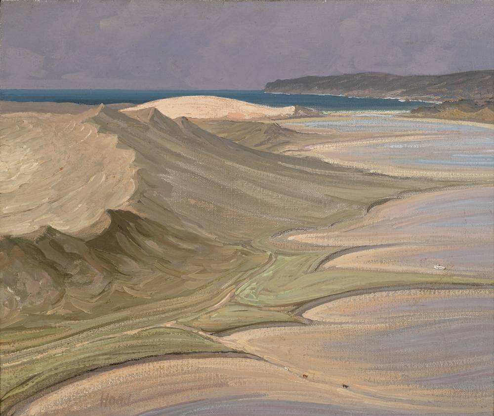 SAND DUNES, DUMHCHA, COUNTY DONEGAL by Jeremiah Hoad (1924-1999) at Whyte's Auctions
