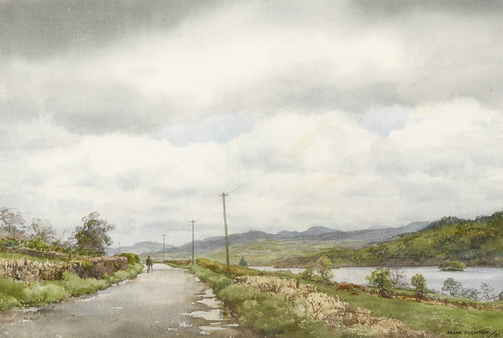 LOUGH FERN, COUNTY DONEGAL, 1986 by Frank Egginton RCA (1908-1990) RCA (1908-1990) at Whyte's Auctions