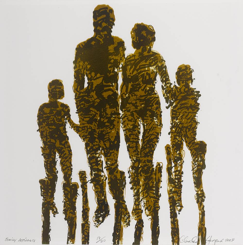 FAMILY ASPIRANTS, 2009 by Charles Harper RHA (b.1943) at Whyte's Auctions