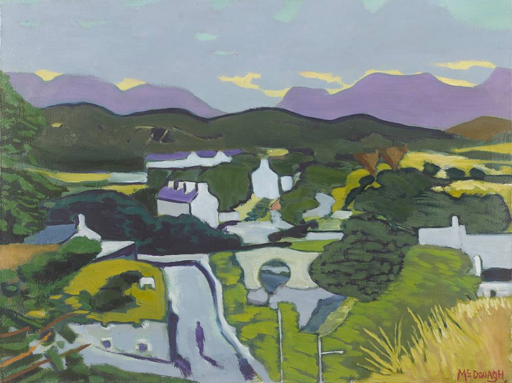 EVENING TIME, CLIFDEN, CONNEMARA by David McDonagh (1955-2008) (1955-2008) at Whyte's Auctions