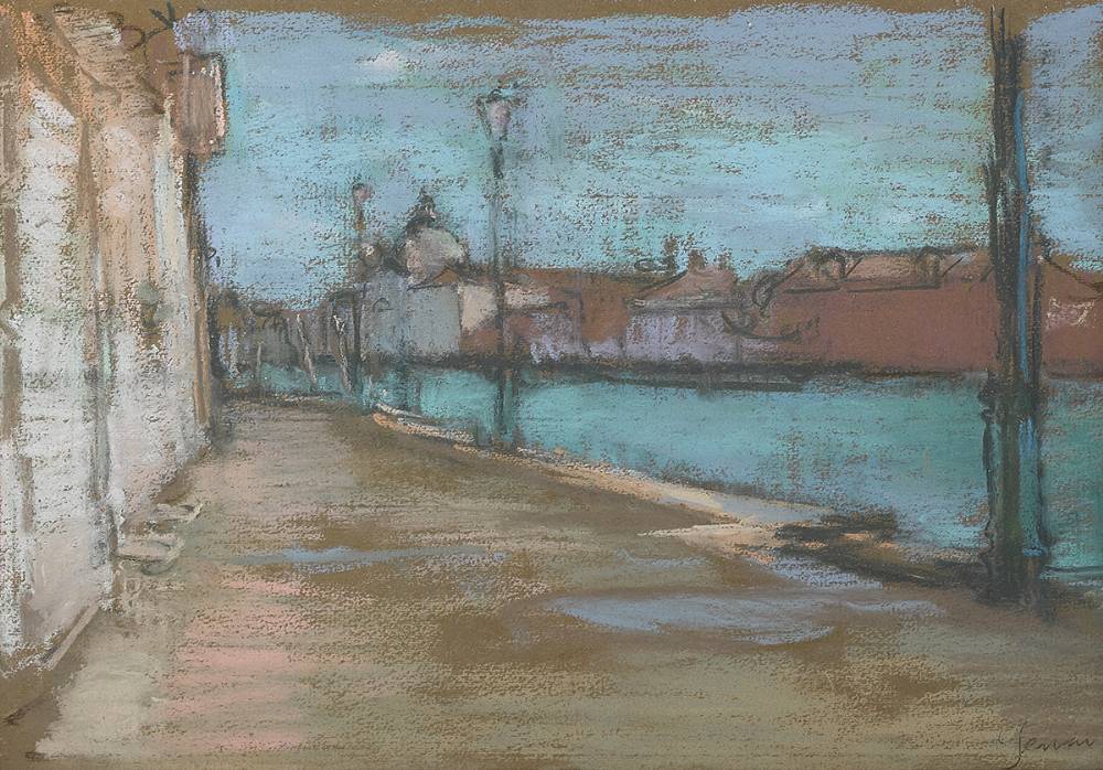 VIEW ALONG THE ZATTARE, VENICE by Martin Yeoman (b. 1953) at Whyte's Auctions