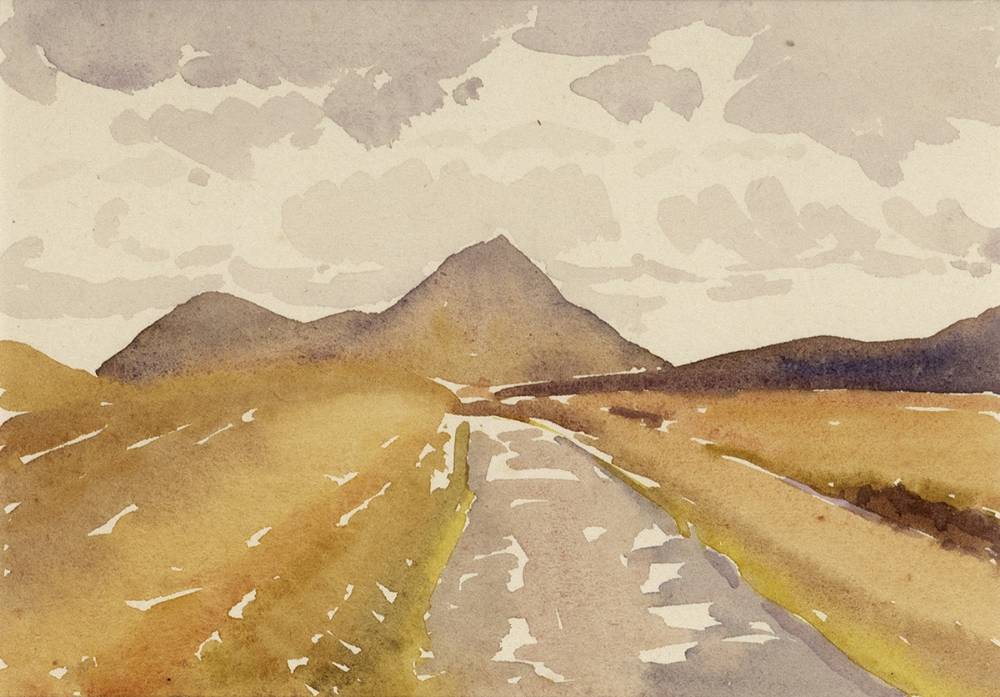 RURAL SCENE WITH MOUNTAIN by Frank Forty (1903-1996) (1903-1996) at Whyte's Auctions