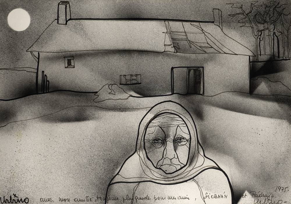 FEMALE FIGURE WITH HOUSE, 1975 at Whyte's Auctions
