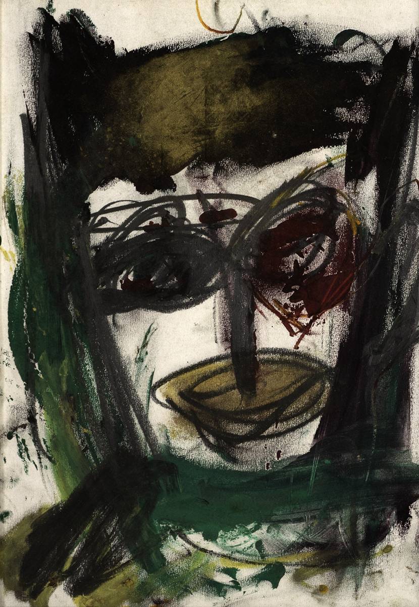 UNTITLED (FACE) by Michael Mulcahy sold for �360 at Whyte's Auctions