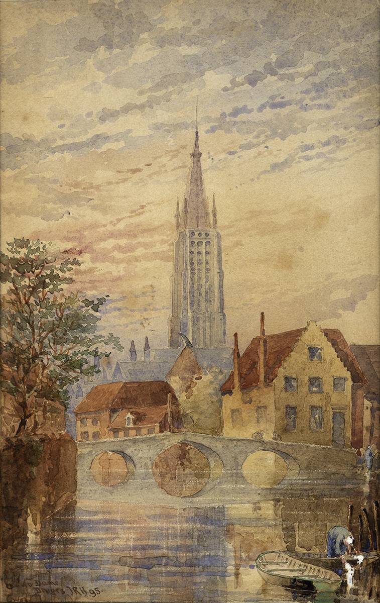 NOTRE DAME, BRUGES, 1895 at Whyte's Auctions