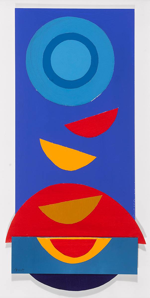 UNTITLED ABSTRACT by Sir Terry Frost sold for �3,550 at Whyte's Auctions