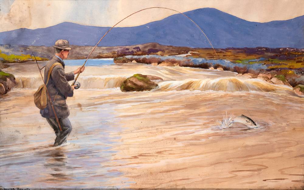 THE FISHERMAN'S PARADISE, circa 1925 by Walter Till (1880-1930) at Whyte's Auctions